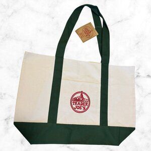 NWT | TRADER JOE'S Reusable Canvas Tote Bag